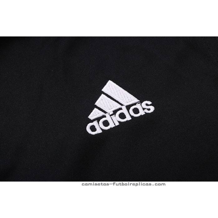 Chandal de Chaqueta del Manchester United Nino 2022-2023 Negro y Rojo